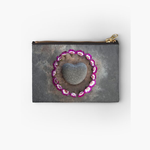 Item preview, Flower Circle Heart Stone  designed and sold by Elena Ray.