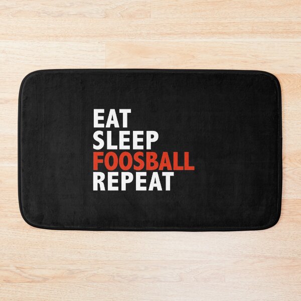 Item preview, Eat Sleep Foosball Repeat Foosball Player designed and sold by losttribe.