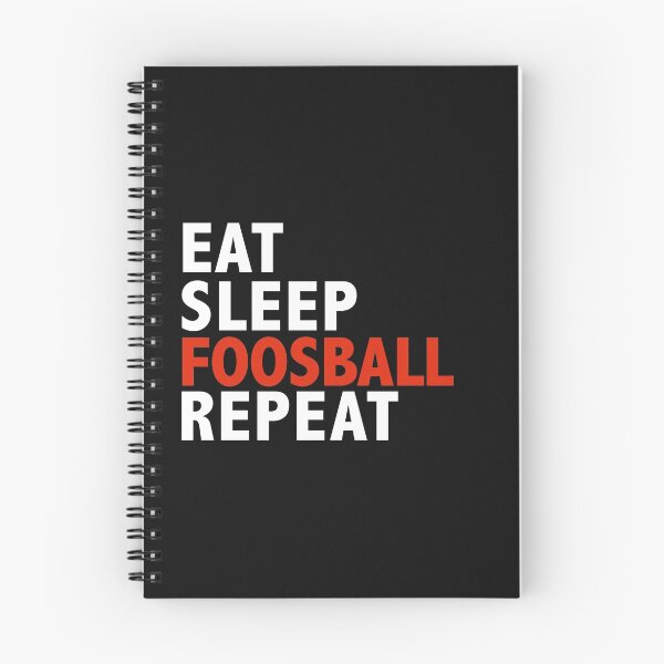 Item preview, Eat Sleep Foosball Repeat Foosball Player designed and sold by losttribe.