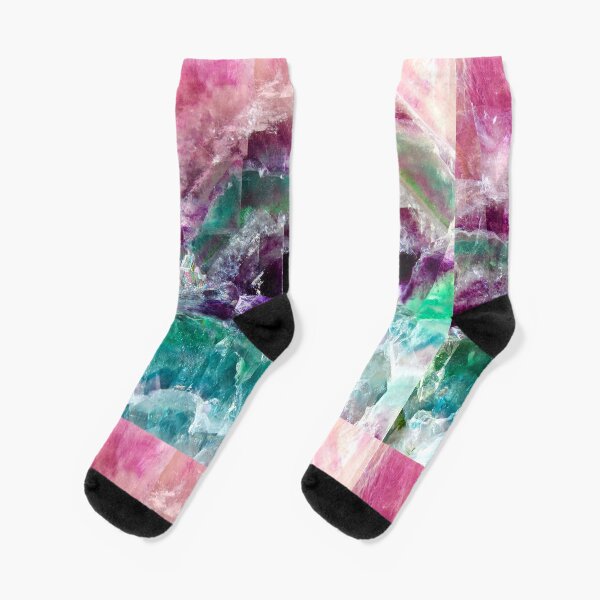 Fluorite Socks