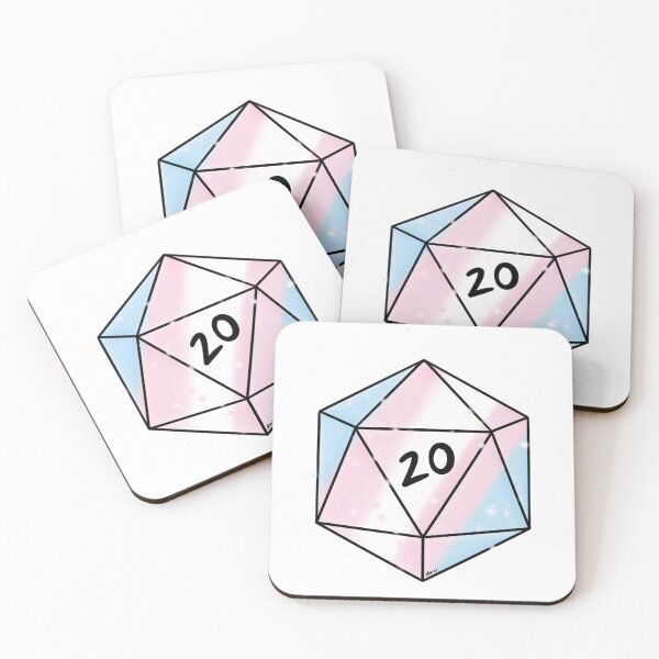 Item preview, Roll For Initiative - Bandera Trans designed and sold by leunamoon.