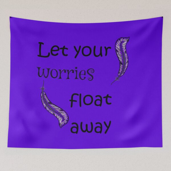 Item preview, Let Your Worries Float Away designed and sold by DitzyDonuts.