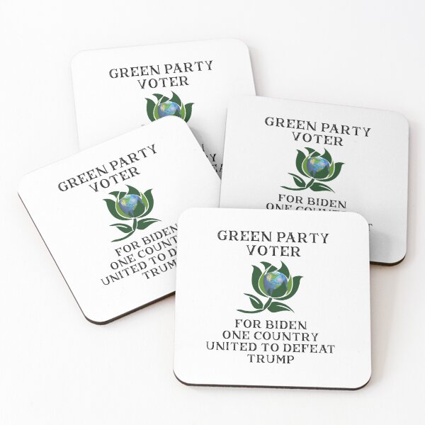 Item preview, Green Party Voter for Biden to Defeat Trump designed and sold by spinningvisions.