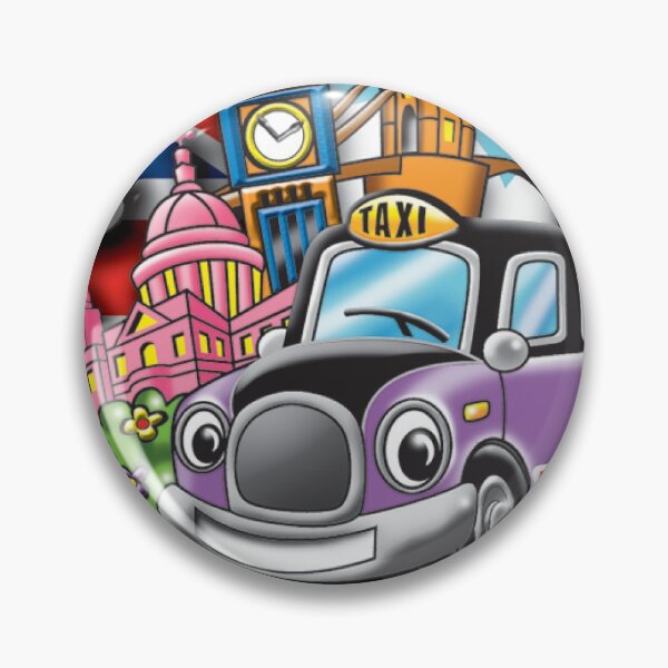 Item preview, London Magical Taxi Cab Famous Lovely Day Design-Blue theme designed and sold by Lovely Day.