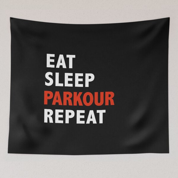 Item preview, Eat Sleep Parkour Parkouring Freerunning designed and sold by losttribe.