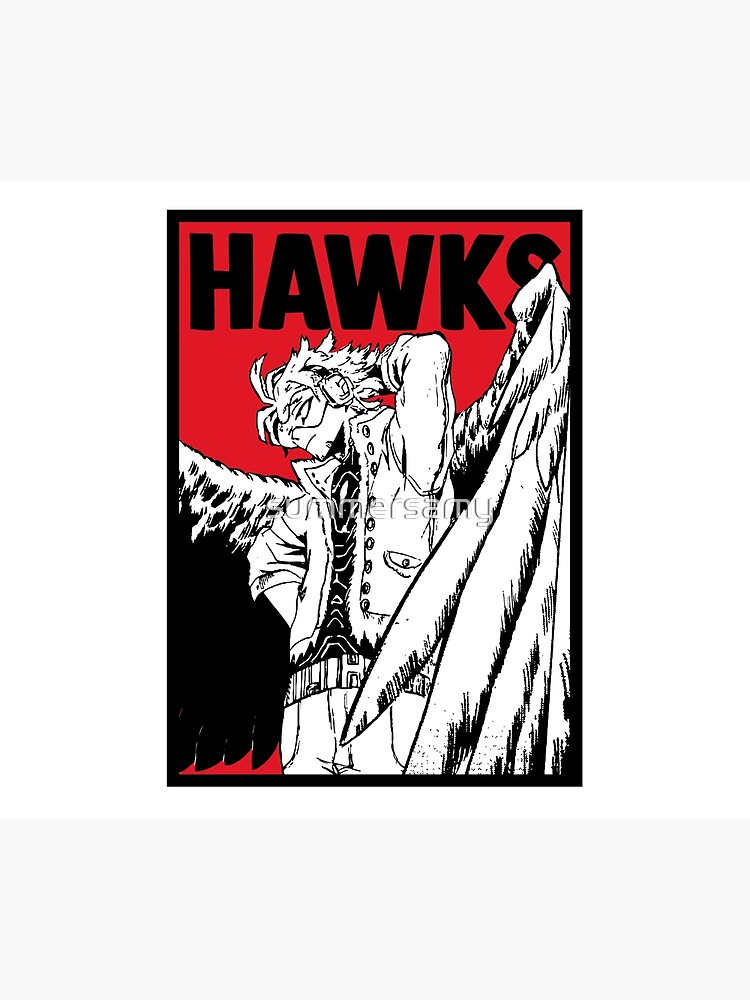"Wing Hero Hawks" Throw Blanket for Sale by summersamy Redbubble