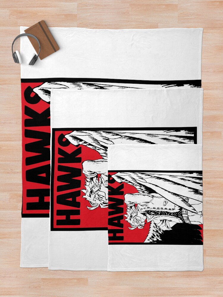 "Wing Hero Hawks" Throw Blanket for Sale by summersamy Redbubble