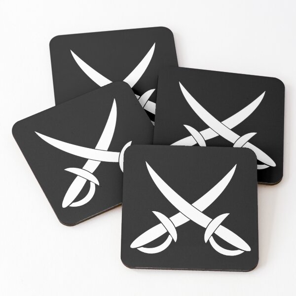 Item preview, Pirate Swords -- Like The Jolly Roger Minus The Skull designed and sold by halberdier.