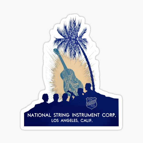 Item preview, Vintage National Stringed Instrument Corporation 1929 Catalog Cover designed and sold by QuayTradingCo.