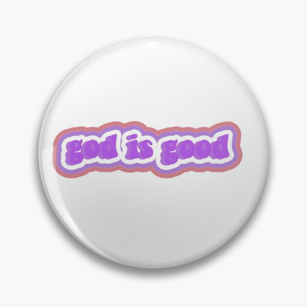 Item preview, god is good sticker designed and sold by elainacausey.
