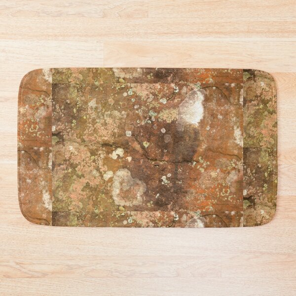 Item preview, Rock Face with Pink Lichen designed and sold by RubySting.