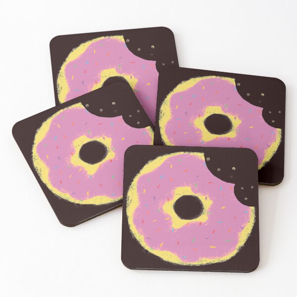 Item preview, Taking Bites of A Glazed Donut designed and sold by KanComics.