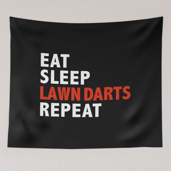 Item preview, Eat Sleep Lawn Darts Player Gift designed and sold by losttribe.
