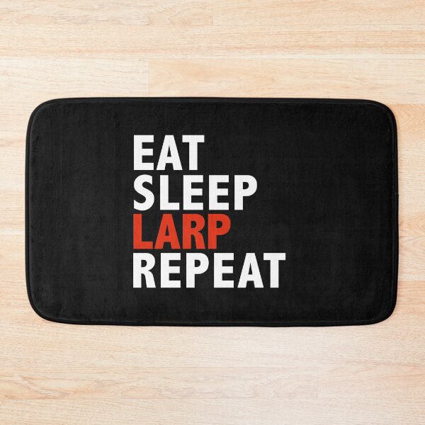Item preview, Eat Sleep Larp Repeat  Larping Role Playing designed and sold by losttribe.