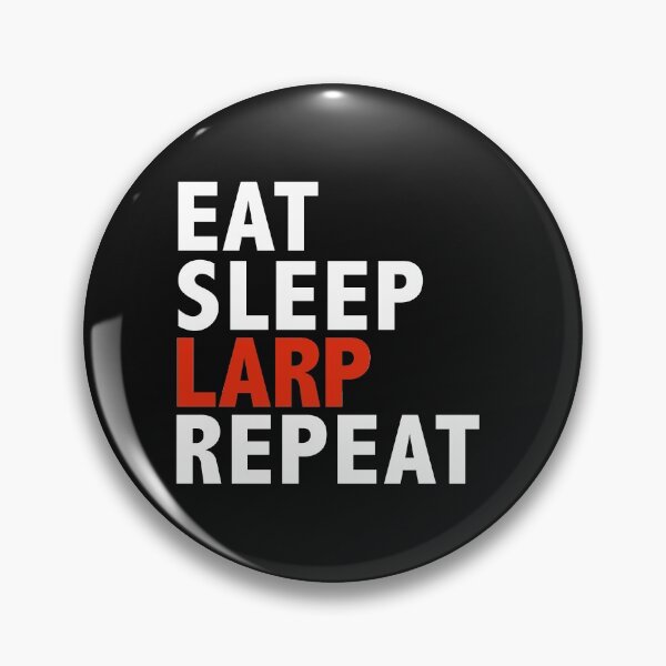 Item preview, Eat Sleep Larp Repeat  Larping Role Playing designed and sold by losttribe.