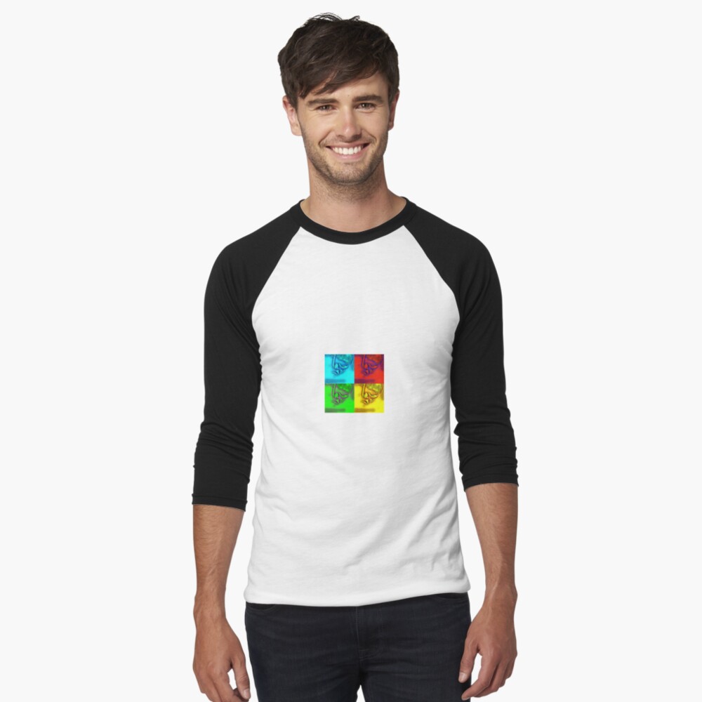 Item preview, Baseball ¾ Sleeve T-Shirt designed and sold by bywhacky.