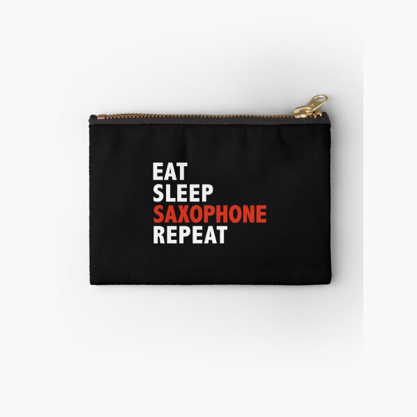 Item preview, Eat Sleep Saxophone Repeat Saxophone Players designed and sold by losttribe.