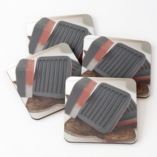 Item preview, Charcoal and Rose Clay Mini Spa Bars Photo, Soap designed and sold by f2error.