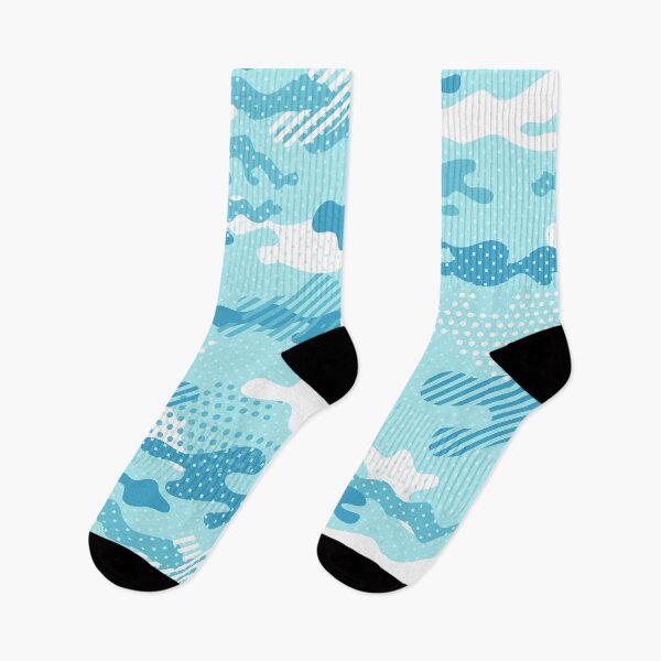 Item preview, Camo Aqua and White Camouflage designed and sold by masterbones.