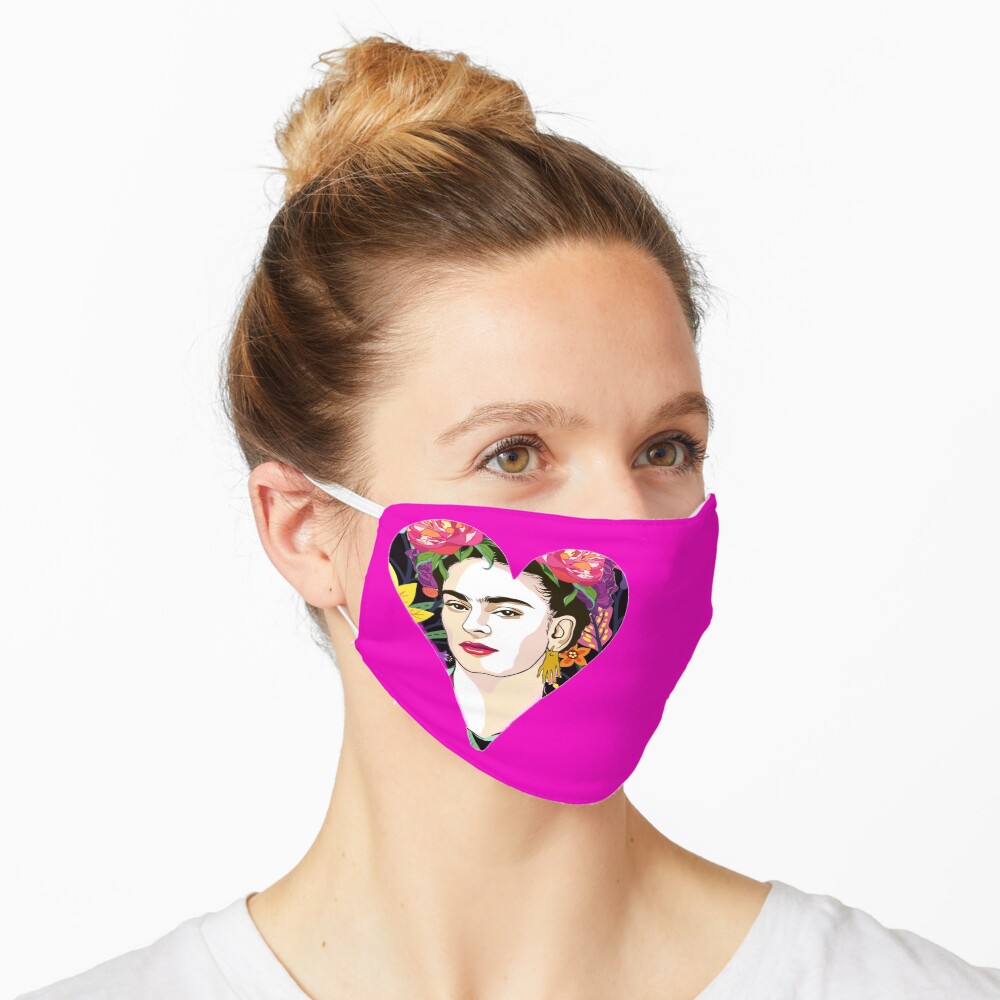 LOVE- Frida Kahlo Version Mask