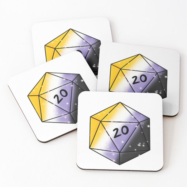 Item preview, Roll For Initiative - NB Flag designed and sold by leunamoon.