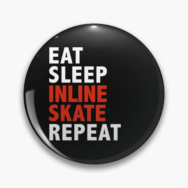 Item preview, Eat Sleep Inline Skate Repeat Inline Skating designed and sold by losttribe.