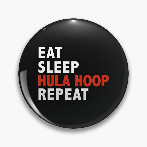 Item preview, Eat Sleep Hula Hoop Hula Hooping designed and sold by losttribe.