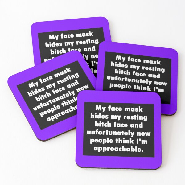 Item preview, RESTING B*TCH FACE designed and sold by CCCREW.