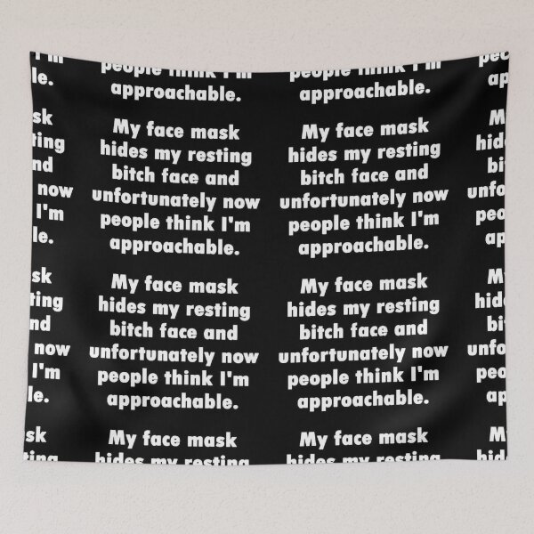 Item preview, RESTING B*TCH FACE designed and sold by CCCREW.