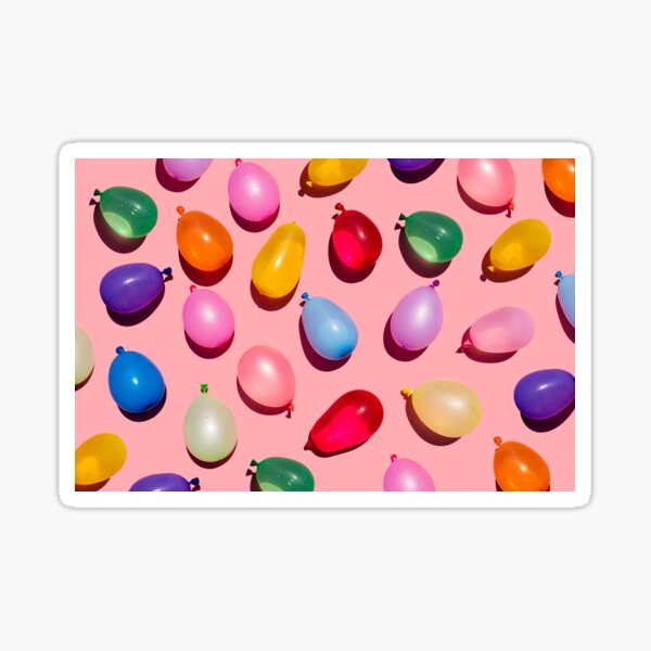 Water balloons Sticker