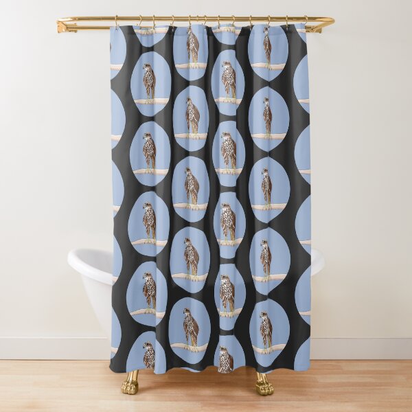 Saker Falcon Shower Curtain