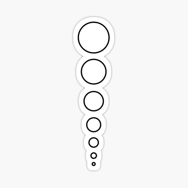 Circles Sticker