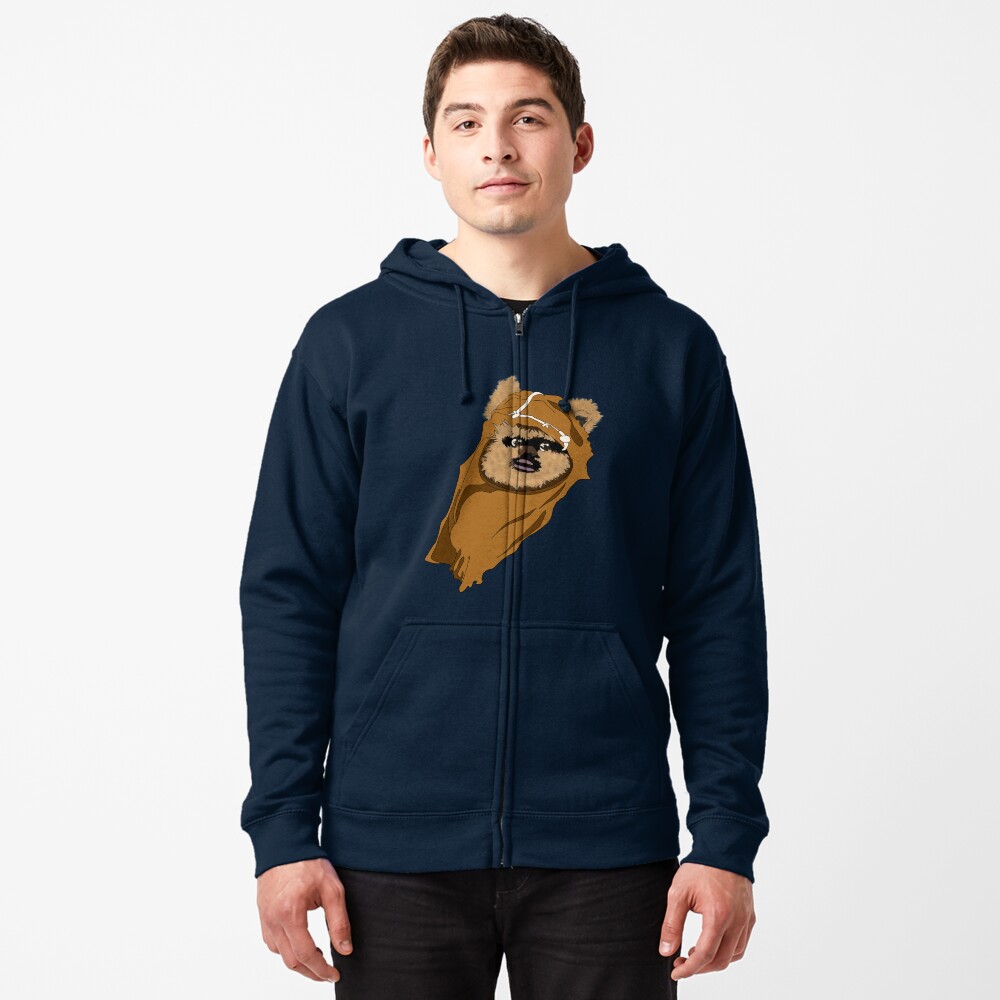 Vista previa del artículo con la obra «Sudadera con capucha y cremallera», diseñado y vendido por livhanewald.