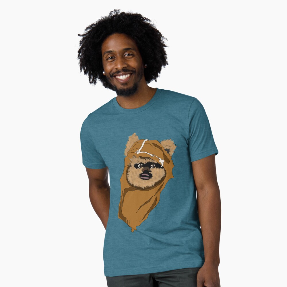Vista previa del artículo con la obra «Camiseta de tejido mixto», diseñado y vendido por livhanewald.