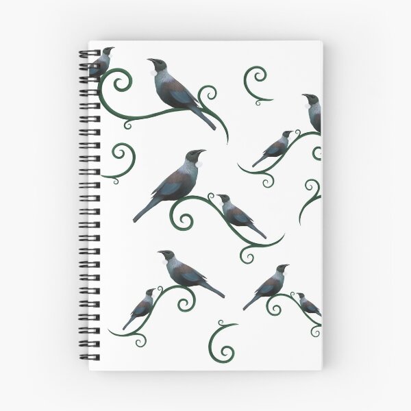 Item preview, Flock of tui designed and sold by Mayakiwi.