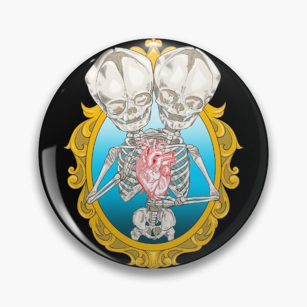 Item preview, Skeleton twins designed and sold by TattooistGus.