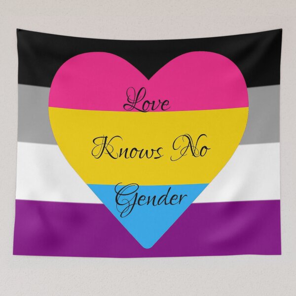 Item preview, Panromantic Asexual designed and sold by steampunklizard.