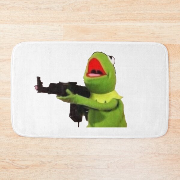 Item preview, machine gun kermit designed and sold by orionsblackbelt.