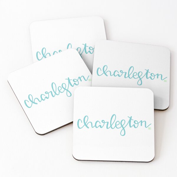 Item preview, Handwritten Charleston nc blue designed and sold by skylarmariee.