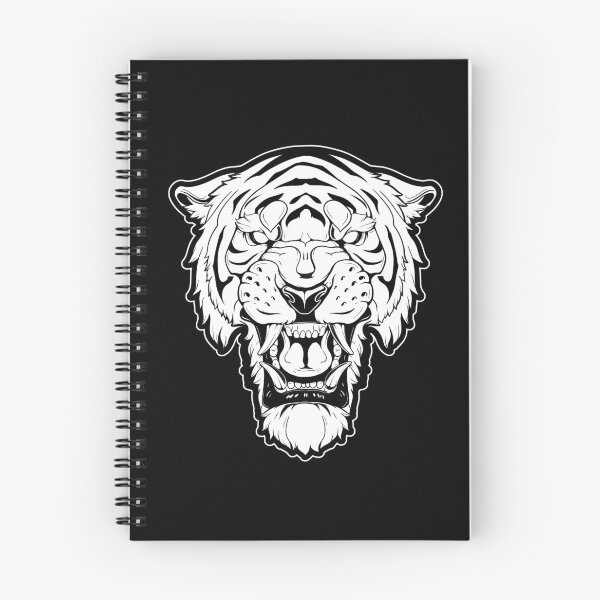 Item preview, Tiger head designed and sold by Skullandashes.