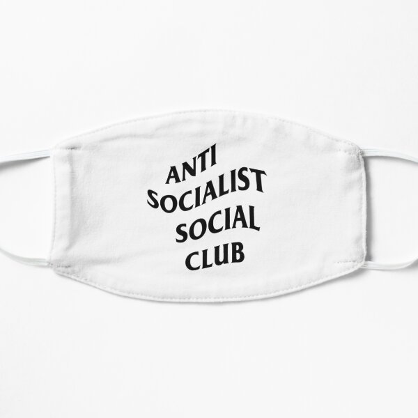 Anti Socialist Social Club Flat Mask