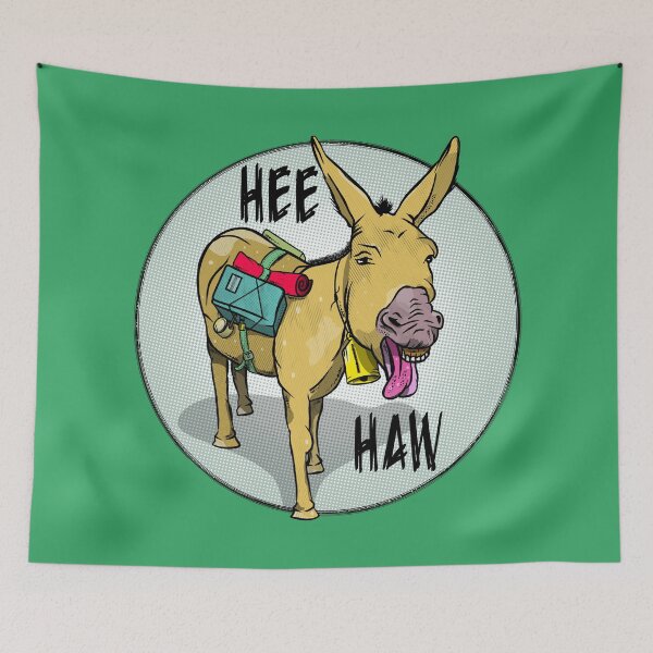 Item preview, Donkey Braying HEE HAW designed and sold by piedaydesigns.