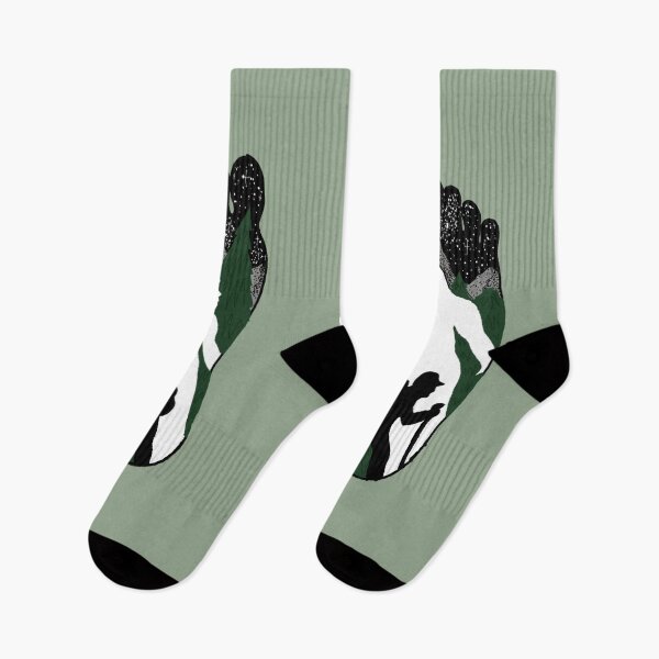 Item preview, Bigfoot and Hiker footprint designed and sold by OwenJaneArt.