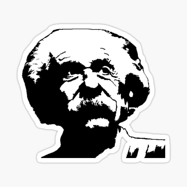Einstein Sticker