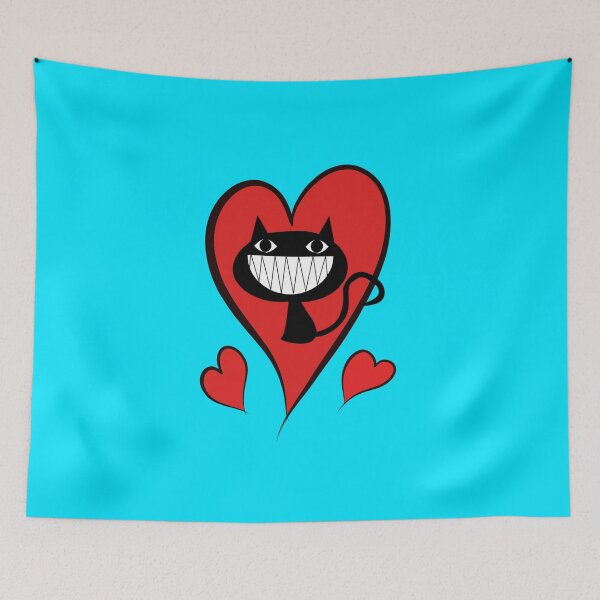 Item preview, Heart Cat designed and sold by MollyStore.