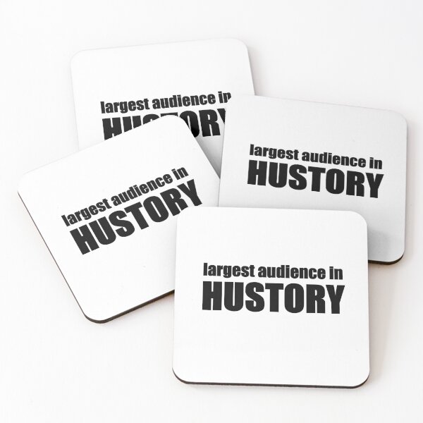 Item preview, Largest audience in Hustory designed and sold by BunkerBunch.
