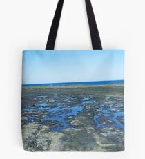 rockpools - blue Tote Bag