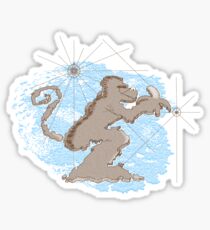 Monkey Island Sticker
