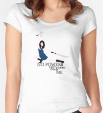 No Power in the 'Verse Women's Fitted Scoop T-Shirt