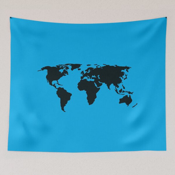 Item preview, GLOBE ON BLUE - travel the world designed and sold by Inspirationmotivation.